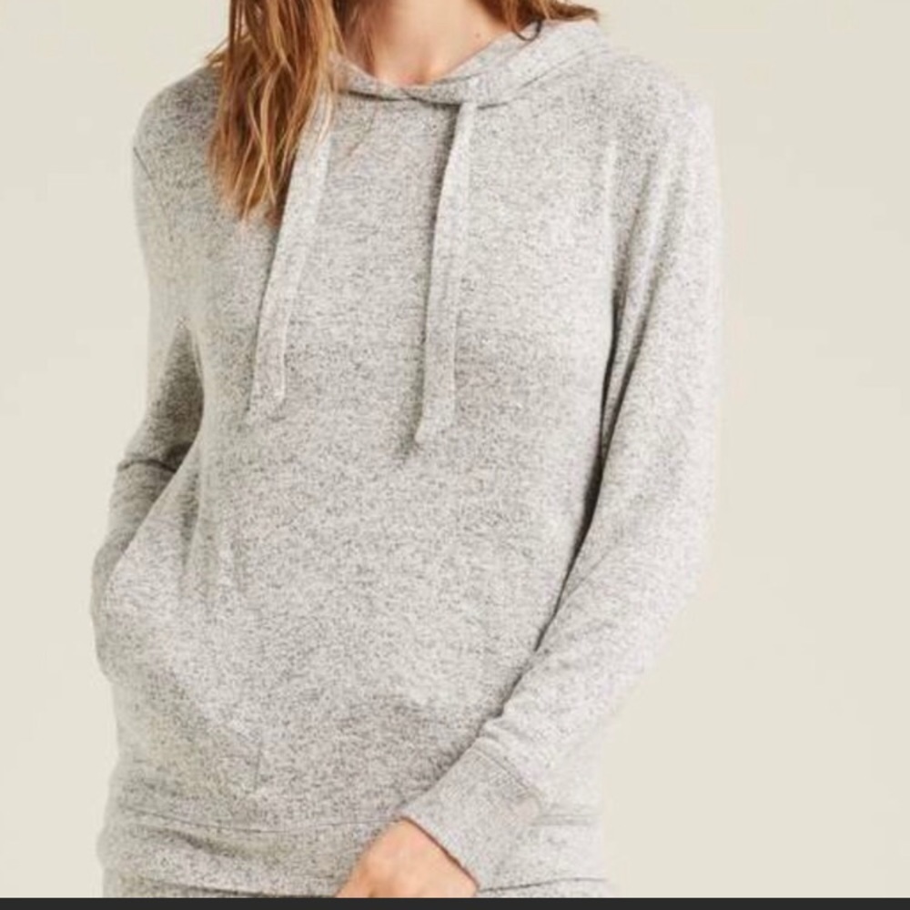 Gray Fat Face Loungewear Hoodie